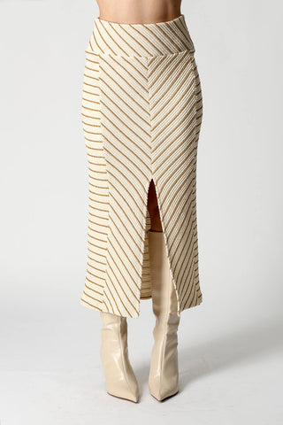 Saia De Tricot Listrado - CASTOR 90166