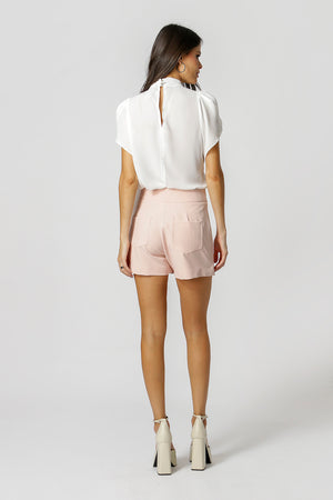Blusa Com Faixa No Decote