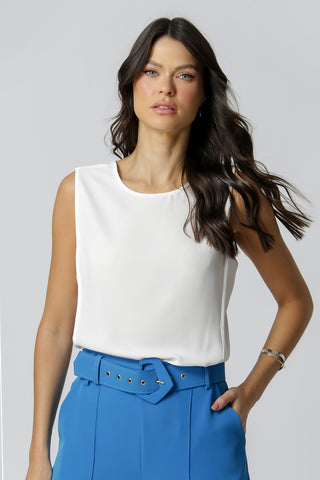 Blusa Cava Reta - OFF WHITE