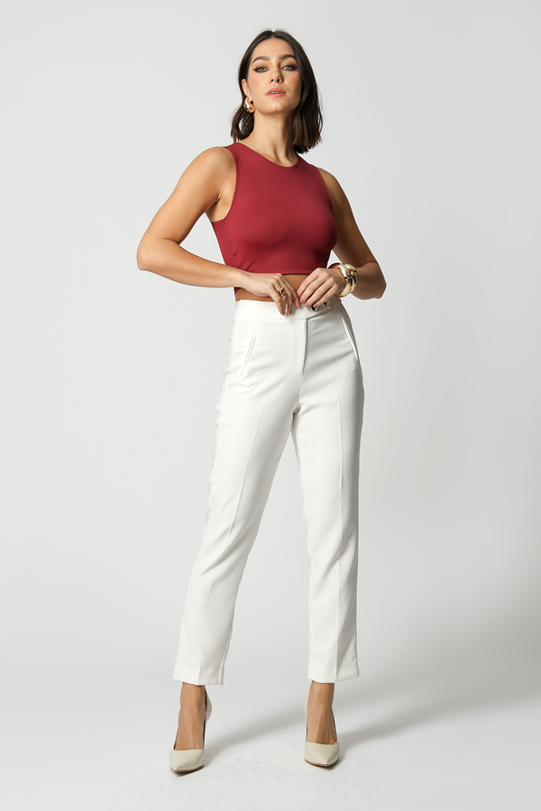 Blusa Cropped Básica