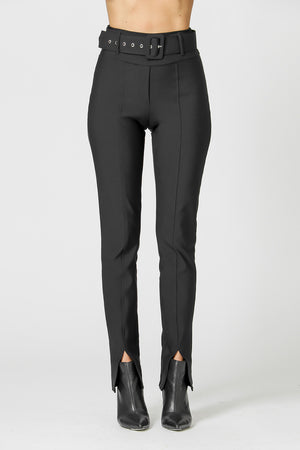 Calça Skinny Fenda na Barra