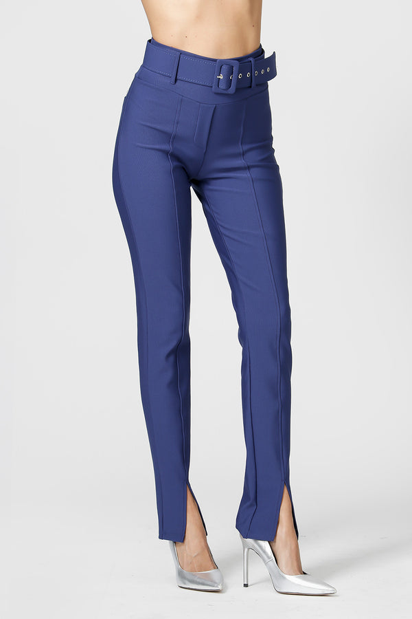 Calça Skinny Fenda na Barra