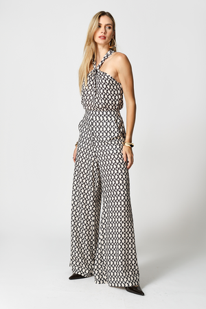 Calça Pantalona Estampada