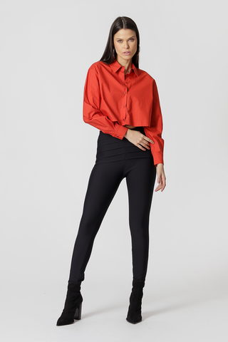 Camisa Cropped - TELHA