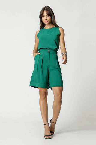 Blusa Sem Mangas Tencel - GARRAFA