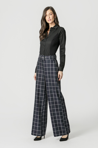 Body Camisa - PRETO