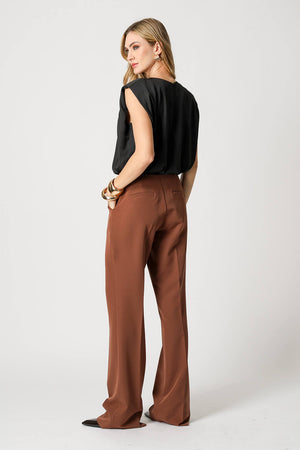 Blusa Balonê Com Ombreira