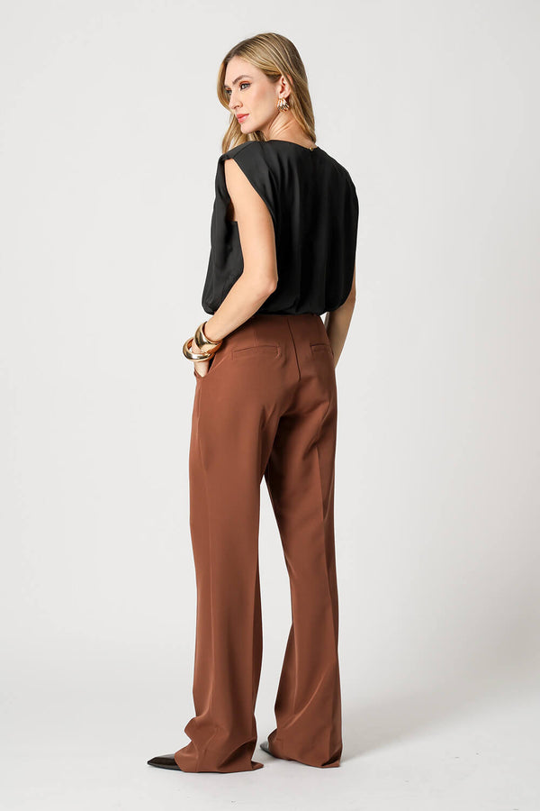 Blusa Balonê Com Ombreira