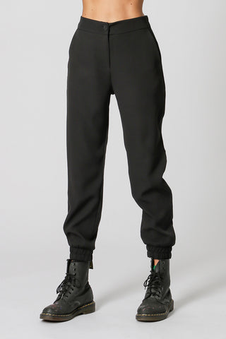 Calça Jogging Crepe - PRETO