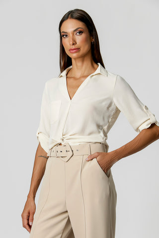 Camisa Twist - GELO