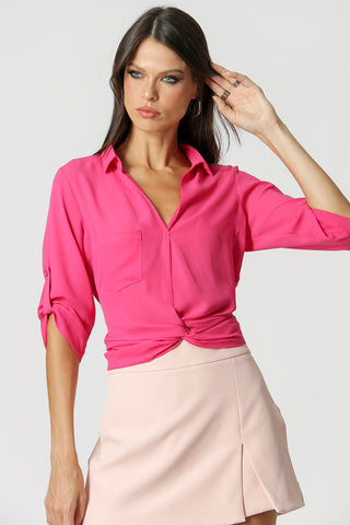 Camisa Twist - PINK
