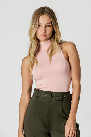 Blusa de cuello alto - NUDE 6