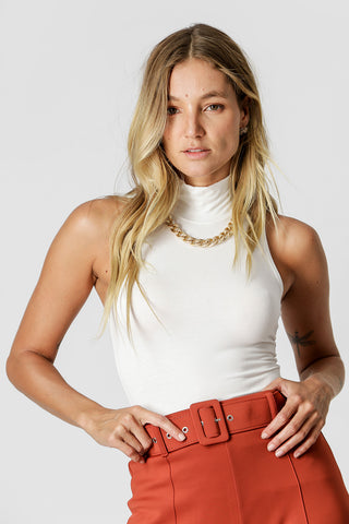 Blusa de cuello alto - CRU