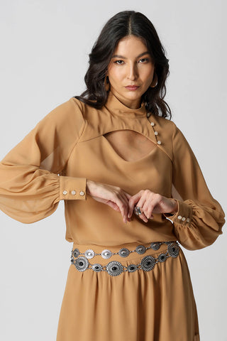 Blusa Degagê Bufante - CASTOR