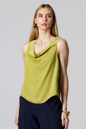 Blusa Gola Degagê Em Cetim