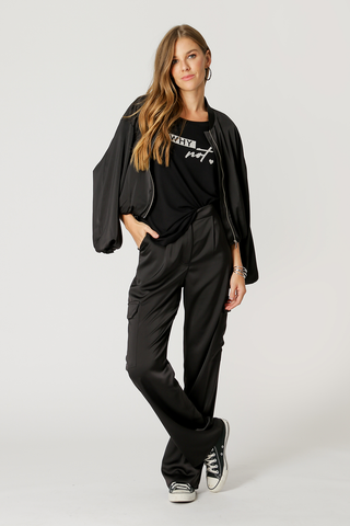T-Shirt Why Not - PRETO