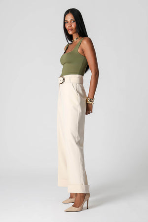 Blusa Cropped De Alça Larga