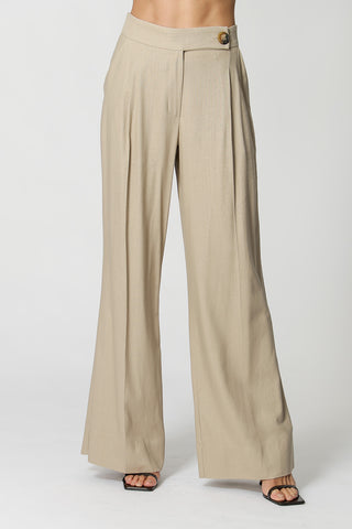 Pantalones cruzados de lino - ARENA