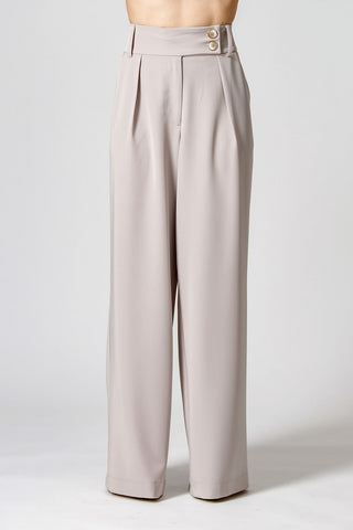 Pantalones con cinturilla cruzada y botones - ICE ESC
