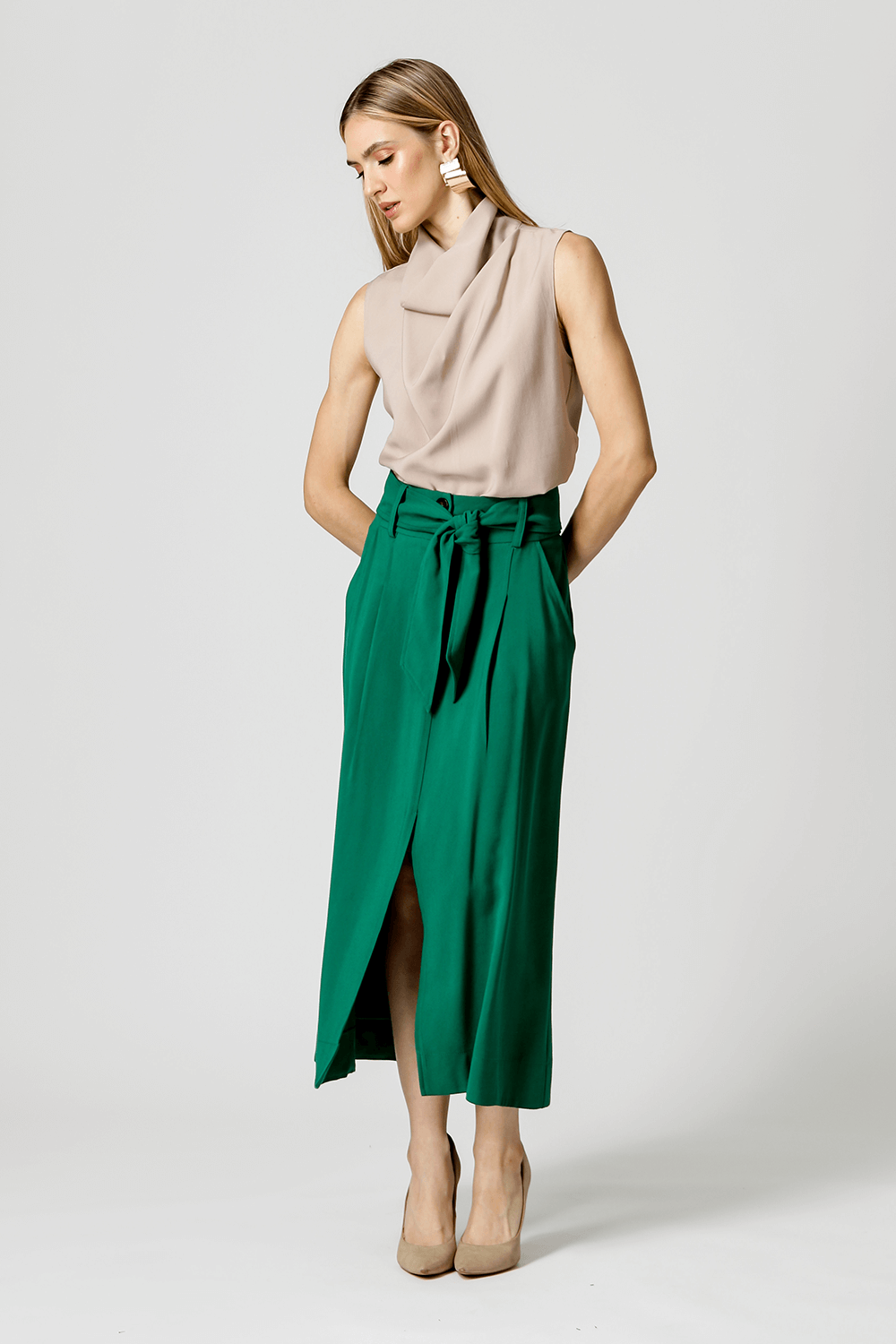 Blusa Com Gola Degagê