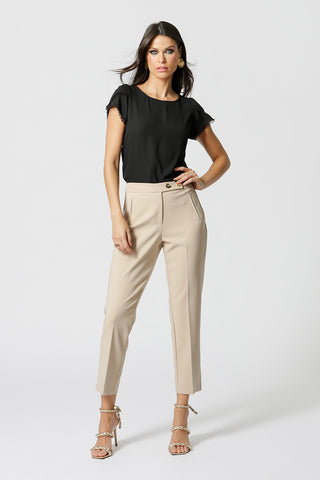 Blusa Manga Tulipa - PRETO