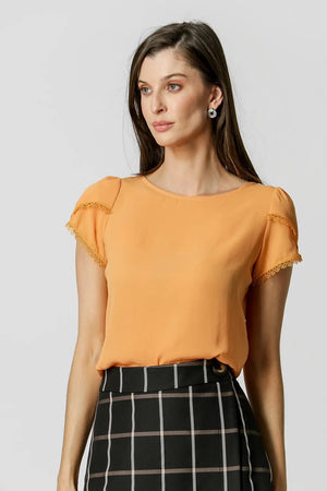 Blusa Manga Tulipa TRIMIX