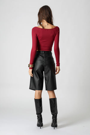 Blusa Franzida Transpassada