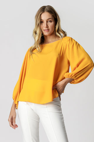 Blusa Manga 3/4 - MOSTARDA