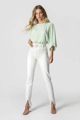 Blusa Manga 3/4 - VERDE CL.