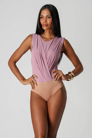 Body Com Pregas e Franzido