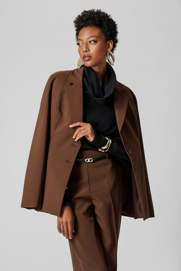 Blusa Sweater Gola Volumosa