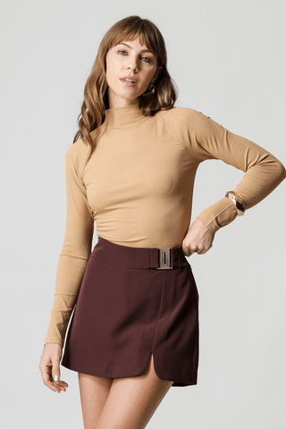 Blusa Manga Longa Cava Raglan - CASTOR