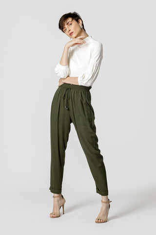 Blusa con mangas globo - RAW