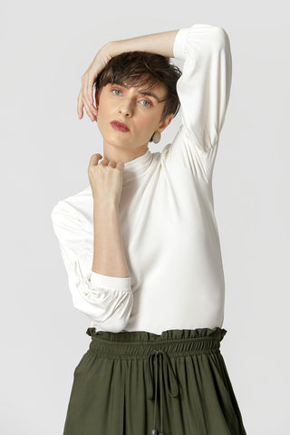 Blusa con mangas globo - RAW