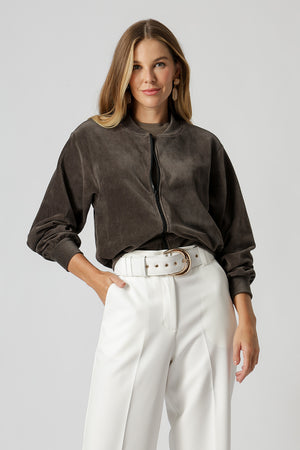 Jaqueta Bomber Cotelê