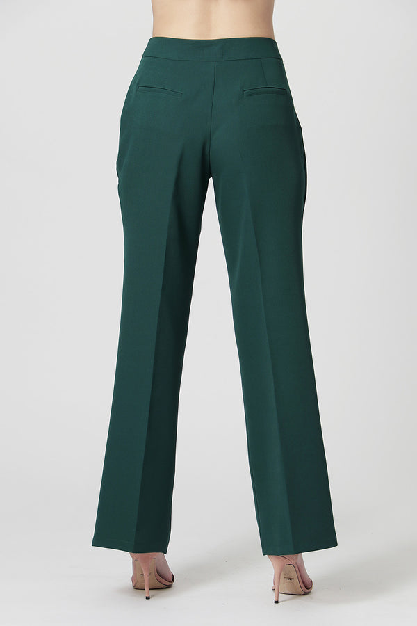 Calça Reta com Abertura