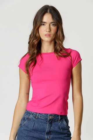 Blusa Manga Curta - PINK 3