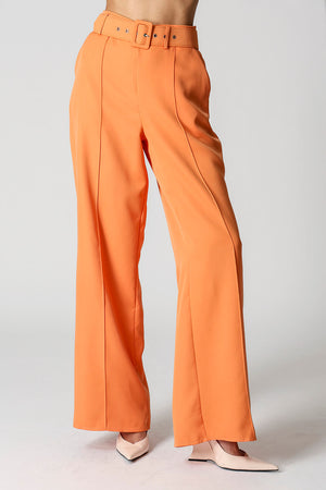Calça Pantalona Cintura Alta TRIMIX
