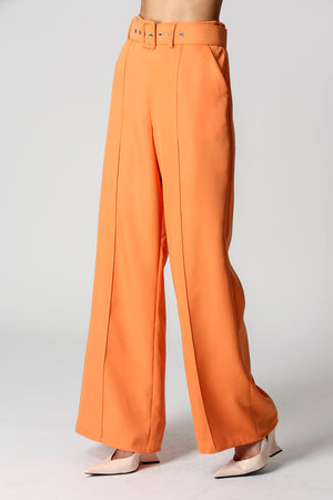 Calça Pantalona Cintura Alta TRIMIX