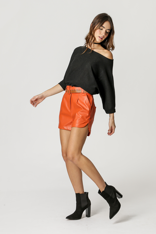 Blusa Manga Morcego - PRETO