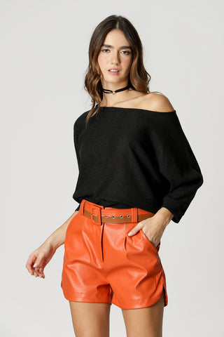 Blusa Manga Morcego - PRETO