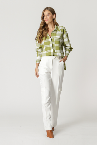 Camisa Xadrez - OLIVA 90134