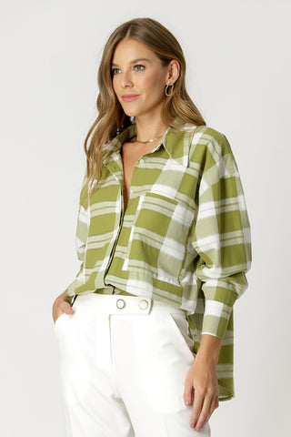 Camisa Xadrez - OLIVA 90134