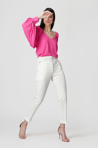 Blusa com Pregas no Ombro - PINK CL