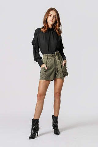 Blusa Manga Morcego - PRETO