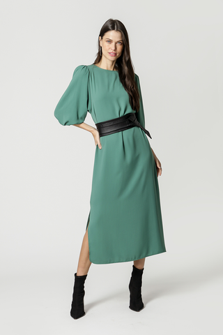Vestido con Cinturón - GARRAFA CL