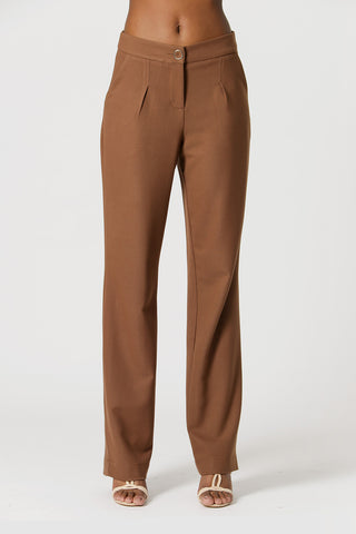 Calça Pantalona - CHOCOLATE
