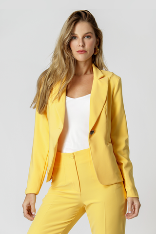 Blazer Básico Com Shape Clássico - SOL