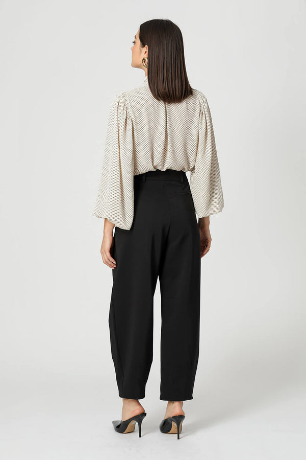 Blusa Estampada Com Laço