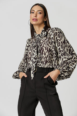 Blusa Laço - PRETO 2078